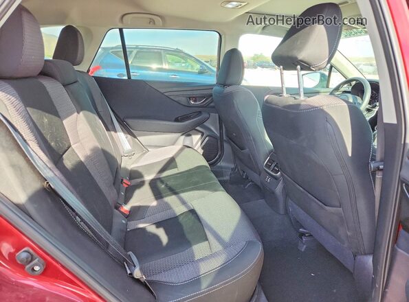 4S4BTAFC3S3244388 2025 SUBARU OUTBACK Red Widok tylnych siedzeń