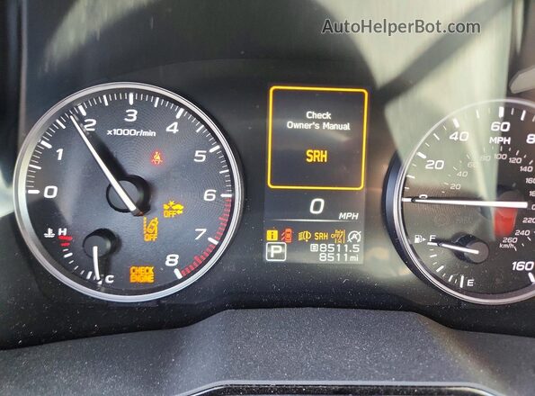 4S4BTAFC3S3244388 2025 SUBARU OUTBACK Red Widok zestawu wskaźników