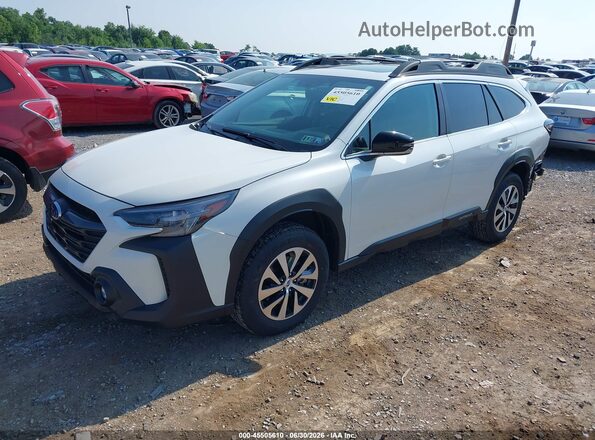 4S4BTAFC3S3270103 2025 SUBARU OUTBACK White Przód lewy