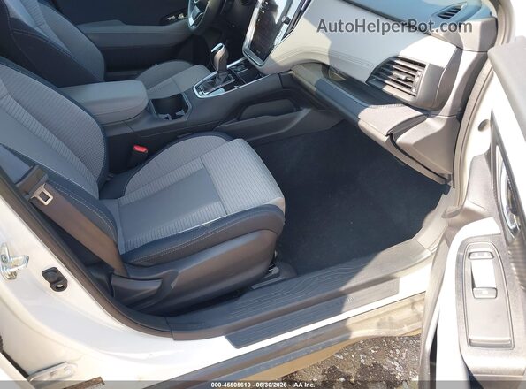 4S4BTAFC3S3270103 2025 SUBARU OUTBACK White Widok wnętrza z przodu