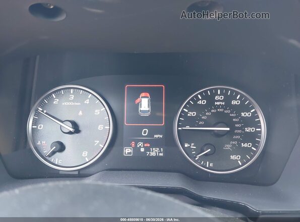 4S4BTAFC3S3270103 2025 SUBARU OUTBACK White Widok tylnych siedzeń
