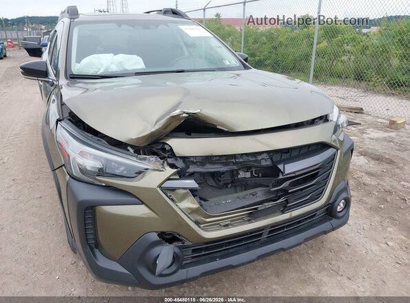 4S4BTAFC4P3155274 2023 SUBARU OUTBACK Green Vista frontal