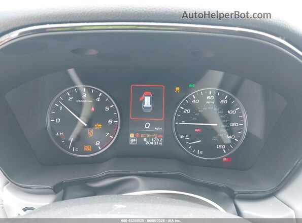 4S4BTAFC4R3199116 2024 SUBARU OUTBACK White უკანა სავარძლების ხედი