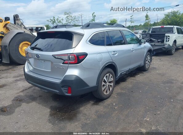 4S4BTAFC5M3125261 2021 SUBARU OUTBACK Silver უკანა მარჯვენა