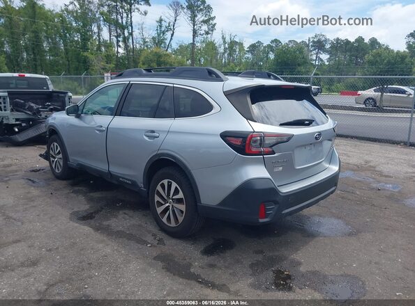 4S4BTAFC5M3125261 2021 SUBARU OUTBACK Silver უკანა მარცხენა