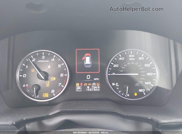 4S4BTAFC5M3125261 2021 SUBARU OUTBACK Silver უკანა სავარძლების ხედი