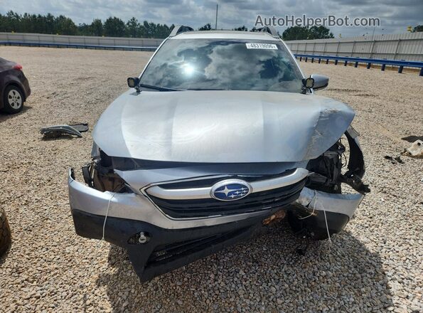 4S4BTAFC5M3220595 2021 SUBARU OUTBACK Серебряный Вид спереди