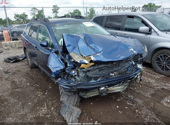 4S4BTAFC5N3226334 2022 SUBARU OUTBACK Blue Դիմացի տեսք