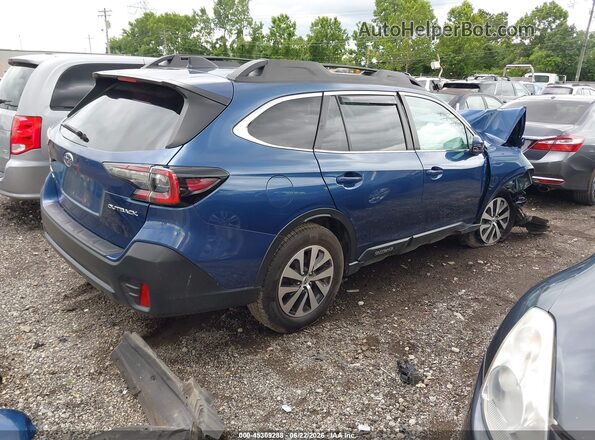 4S4BTAFC5N3226334 2022 SUBARU OUTBACK Blue Հետևի աջ