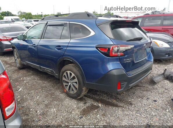 4S4BTAFC5N3226334 2022 SUBARU OUTBACK Blue Հետևի ձախ
