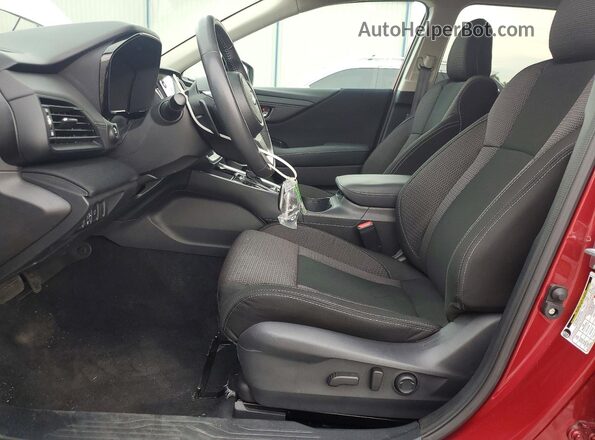 4S4BTAFC5S3125452 2025 SUBARU OUTBACK Red Вид салону спереду