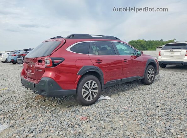 4S4BTAFC5S3125452 2025 SUBARU OUTBACK Red Задня права чверть