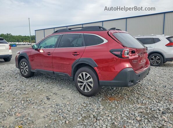 4S4BTAFC5S3125452 2025 SUBARU OUTBACK Red Задня ліва чверть