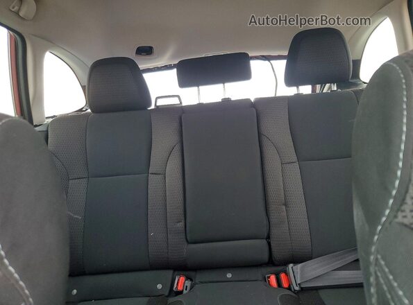 4S4BTAFC5S3125452 2025 SUBARU OUTBACK Red Вид задніх сидінь