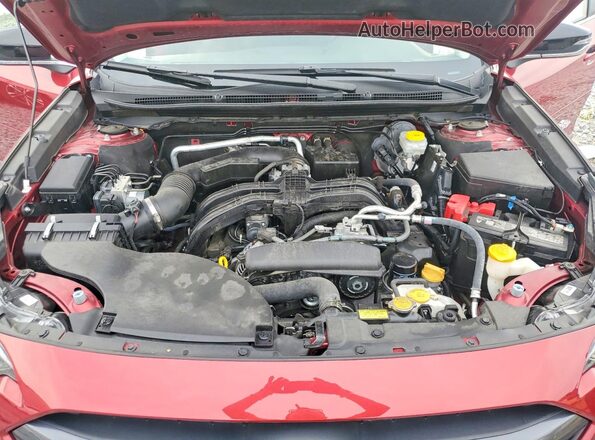 4S4BTAFC5S3125452 2025 SUBARU OUTBACK Red Вид підкапотного простору