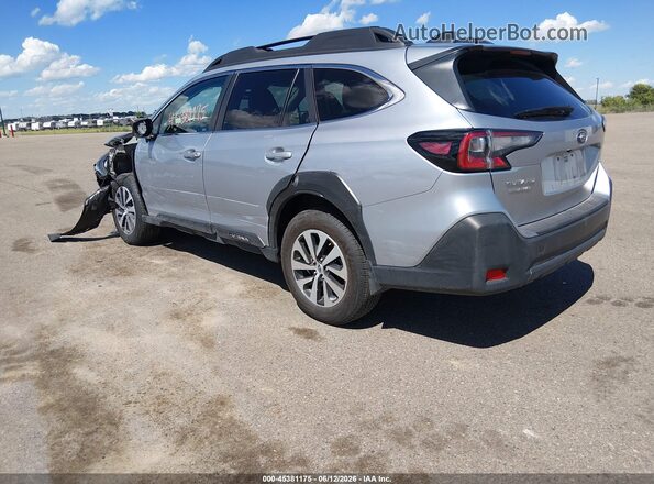 4S4BTAFC5S3149170 2025 SUBARU OUTBACK Silver Trasero izquierdo