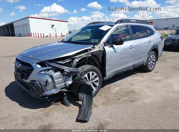 4S4BTAFC5S3149170 2025 SUBARU OUTBACK Silver Vista tres cuartos delantera izquierda