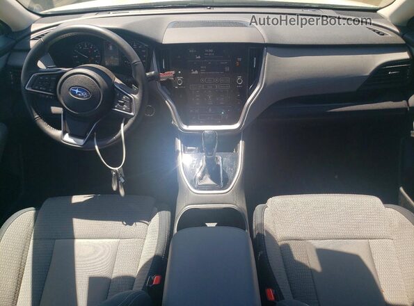 4S4BTAFC5S3267283 2025 SUBARU OUTBACK White Առջևի վահանակի տեսք
