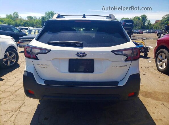 4S4BTAFC5S3267283 2025 SUBARU OUTBACK White Հետևի տեսք