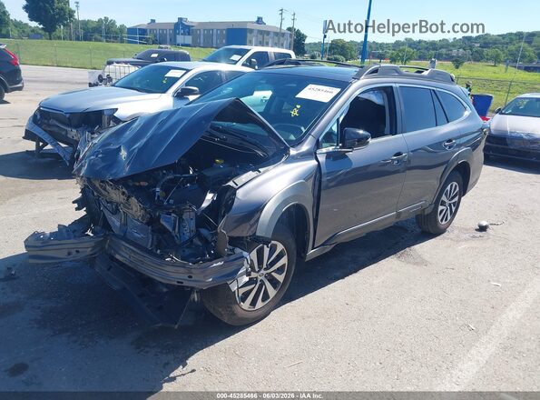 4S4BTAFC6S3271522 2025 SUBARU OUTBACK Серый Передняя левая четверть