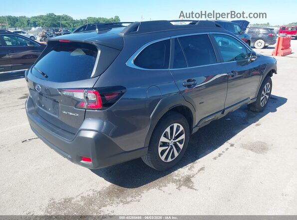 4S4BTAFC6S3271522 2025 SUBARU OUTBACK Серый Задняя правая четверть