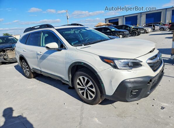 4S4BTAFC7M3112026 2021 SUBARU OUTBACK White Delantero derecho