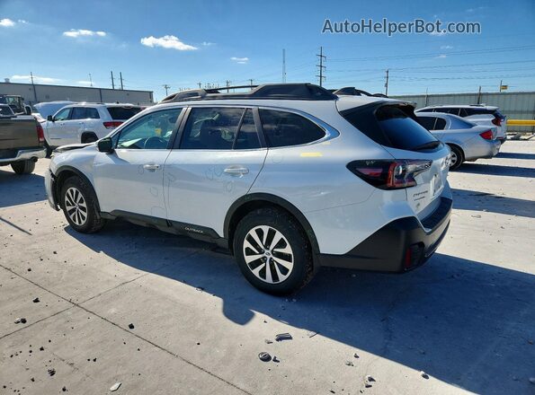 4S4BTAFC7M3112026 2021 SUBARU OUTBACK White Trasero izquierdo