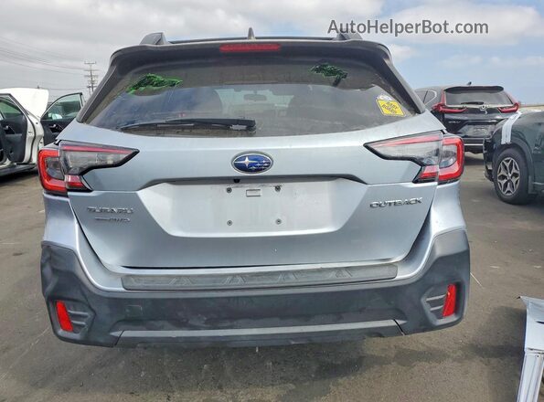 4S4BTAFC7N3220373 2022 SUBARU OUTBACK Silver Widok z tyłu