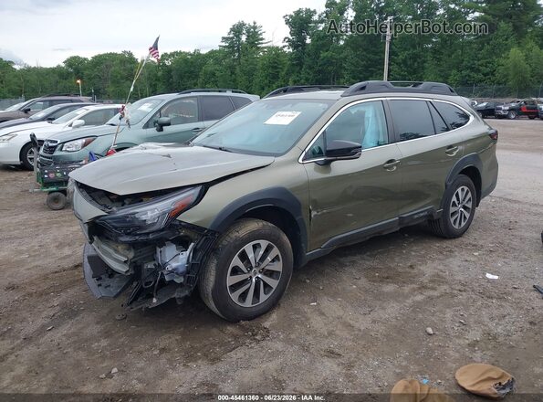 4S4BTAFC7P3144415 2023 SUBARU OUTBACK Green Front left