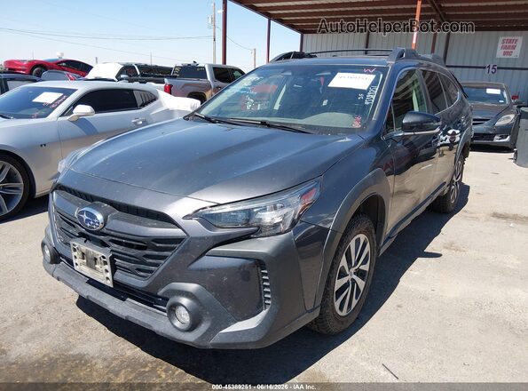 4S4BTAFC7R3100658 2024 SUBARU OUTBACK Gray Przód lewy