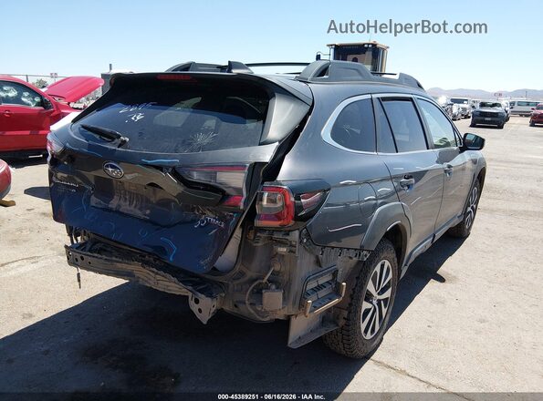 4S4BTAFC7R3100658 2024 SUBARU OUTBACK Gray Tył prawy