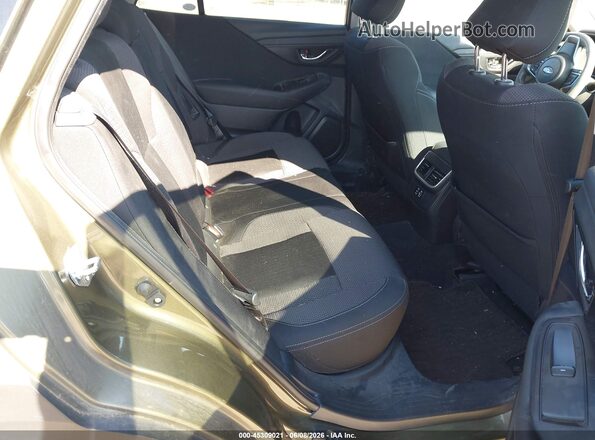 4S4BTAFC7S3124013 2025 SUBARU OUTBACK Green Vista de la etiqueta del VIN