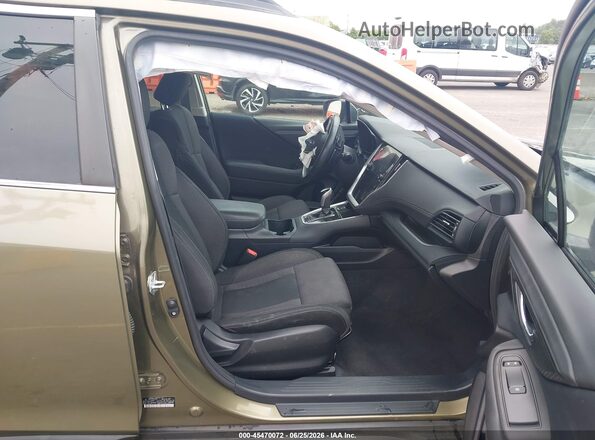 4S4BTAFC9M3201855 2021 SUBARU OUTBACK Green Front interior view