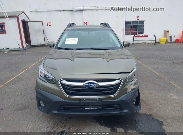 4S4BTAFC9M3201855 2021 SUBARU OUTBACK Green Dashboard view
