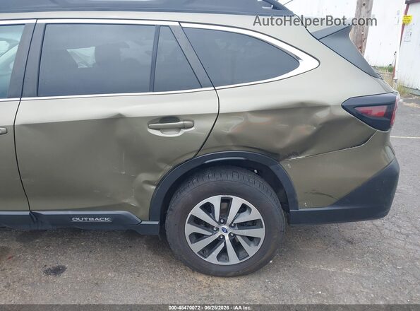 4S4BTAFC9M3201855 2021 SUBARU OUTBACK Green 