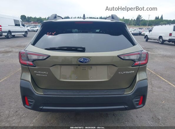 4S4BTAFC9M3201855 2021 SUBARU OUTBACK Green 