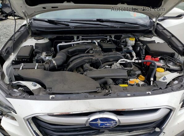 4S4BTAFC9M3205985 2021 SUBARU OUTBACK White ძრავის განყოფილების ხედი