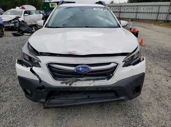 4S4BTAFC9M3205985 2021 SUBARU OUTBACK White წინა ხედი