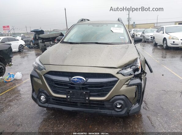 4S4BTAFC9R3205556 2024 SUBARU OUTBACK Brown Սարքավորումների վահանակի տեսք