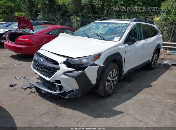 4S4BTAFCXS3112695 2025 SUBARU OUTBACK White Przód lewy