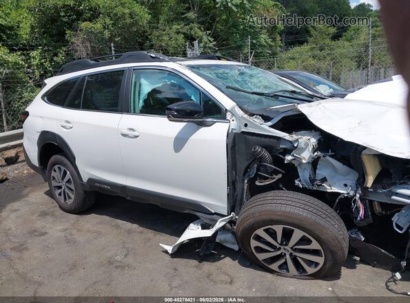 4S4BTAFCXS3112695 2025 SUBARU OUTBACK White Widok zestawu wskaźników