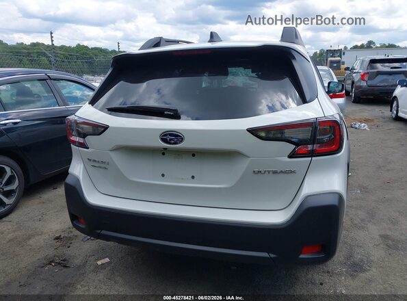 4S4BTAFCXS3112695 2025 SUBARU OUTBACK White 