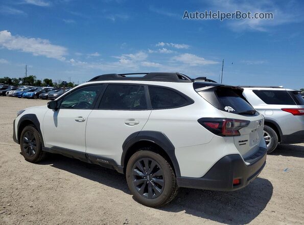 4S4BTAJC5P3105796 2023 SUBARU OUTBACK White Задня ліва чверть
