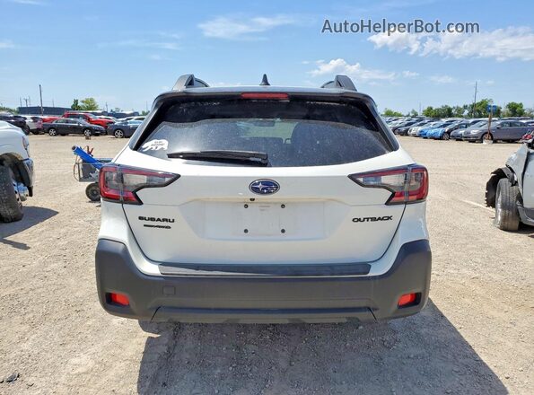 4S4BTAJC5P3105796 2023 SUBARU OUTBACK White Вид ззаду
