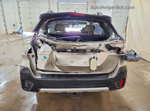 4S4BTALC0L3210964 2020 SUBARU OUTBACK Tan Widok z tyłu