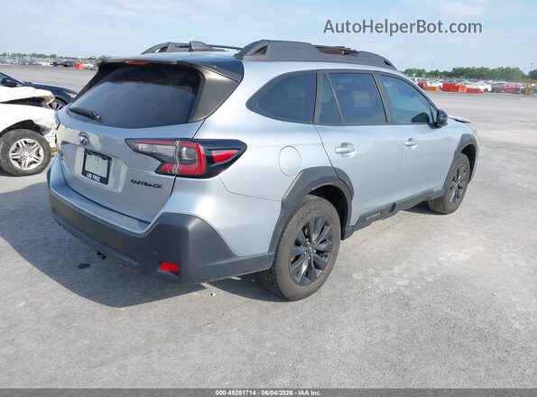 4S4BTALC0P3157897 2023 SUBARU OUTBACK Silver Հետևի աջ