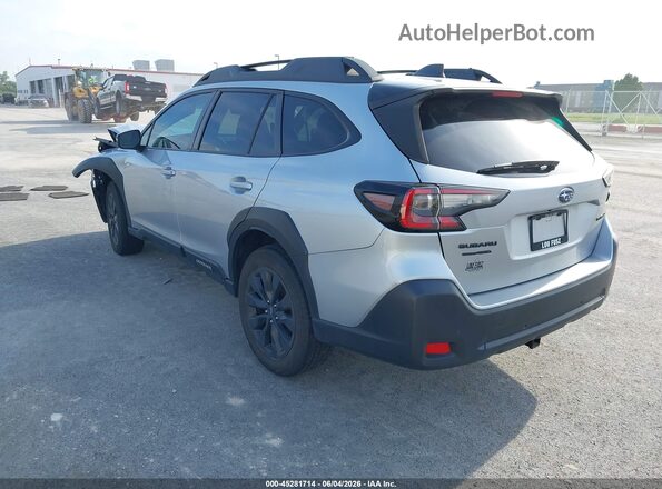 4S4BTALC0P3157897 2023 SUBARU OUTBACK Silver Հետևի ձախ