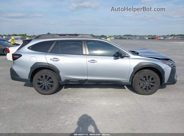 4S4BTALC0P3157897 2023 SUBARU OUTBACK Silver Սալոնի 360 աստիճան տեսք
