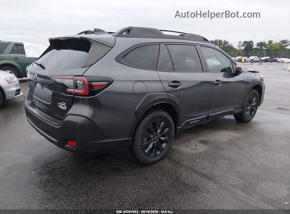 4S4BTALC0R3194094 2024 SUBARU OUTBACK Gray Задня права чверть