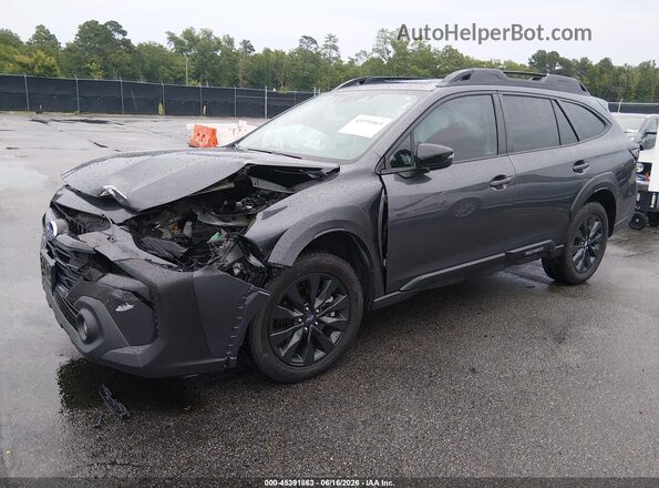 4S4BTALC0R3194094 2024 SUBARU OUTBACK Gray Передня ліва чверть